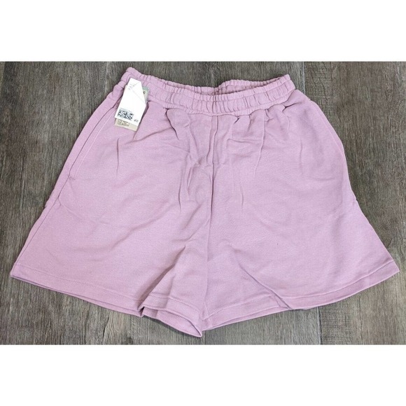 NWT H&M Sport Active Sweat Shorts Size Small Women's Pink - Picture 1 of 7
